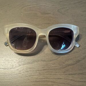 Warby Parker Clear Frame Sunglasses